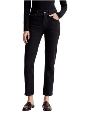 Madewell Mid-Rise Perfect Vintage Mom Jeans Faded Black Retro Women’s Size 31